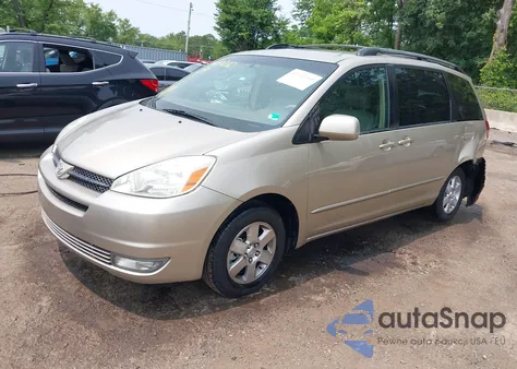 2005 Toyota Sienna Xle из США, поврежденный, VIN 5TDZA22C65S287128